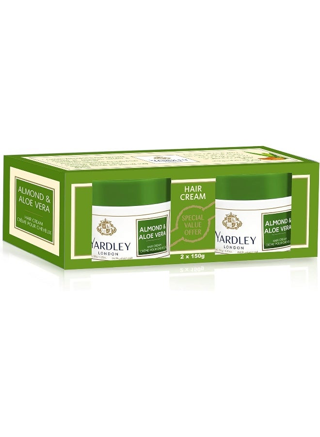 Yardley كريم شعر ياردلي لندن باللوز والألوة - 150 جرام - Image 4